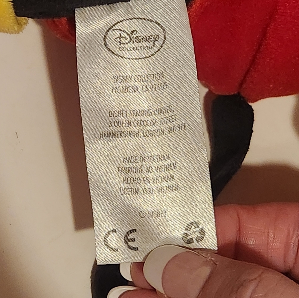12" Disney Collections Mickey Mouse Plush - Picture 7 of 8